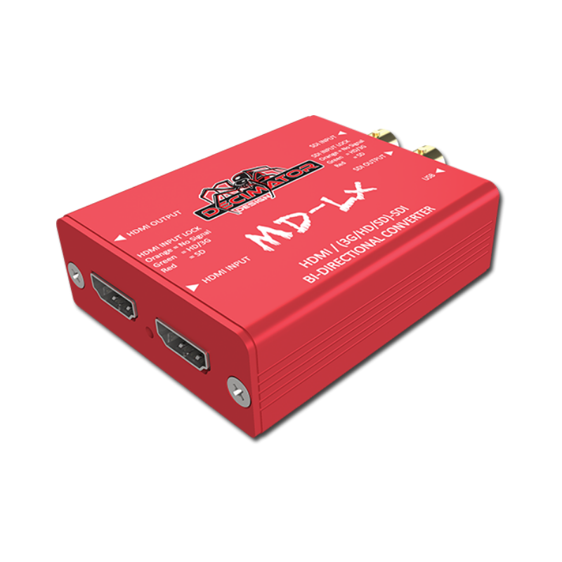 Decimator MD-LX // SDI to HDMI // HDMI to SDI // Convert only or convert and loop out