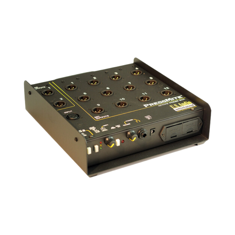 Whirlwind Pressmite 12 Channel Active Box // 1 XLR in, 12 XLR out // Ideal for: press conferences