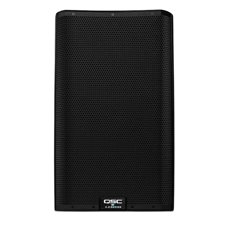 QSC K12.2 // Powered // 12" Sub // 2000W // 126dB peak volume // Ideal for: large rooms, convention centers