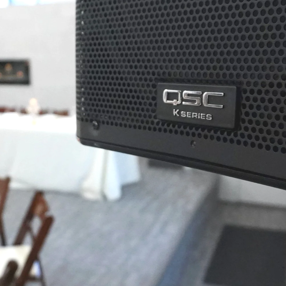 Rental speakers for weddings, graduations, parties