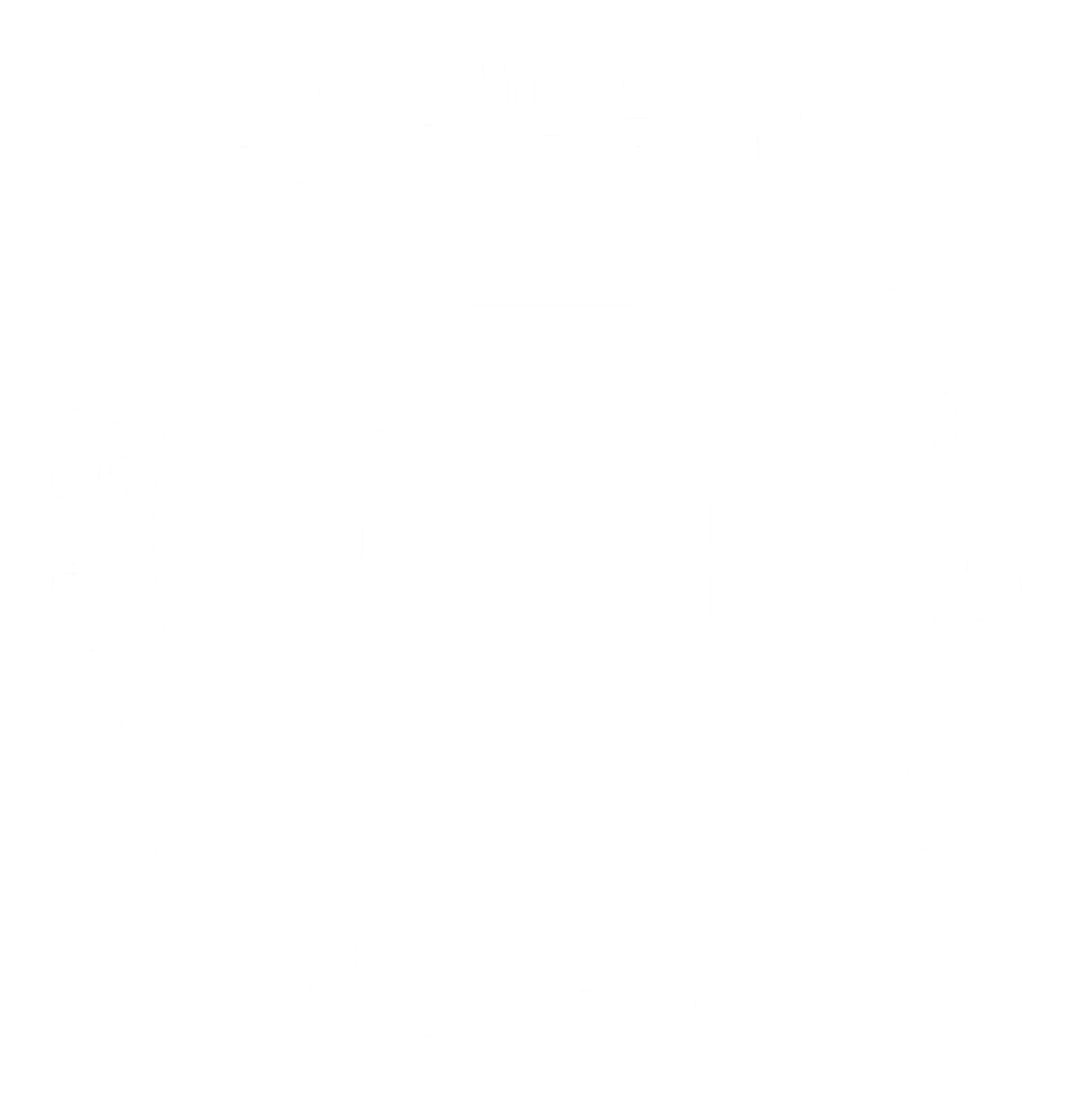 Logo of the United Cities of Building Construction, featuring an abstract depiction of buildings surrounded by the organization's name.
