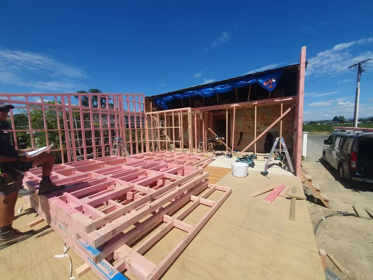 Building constructed home
