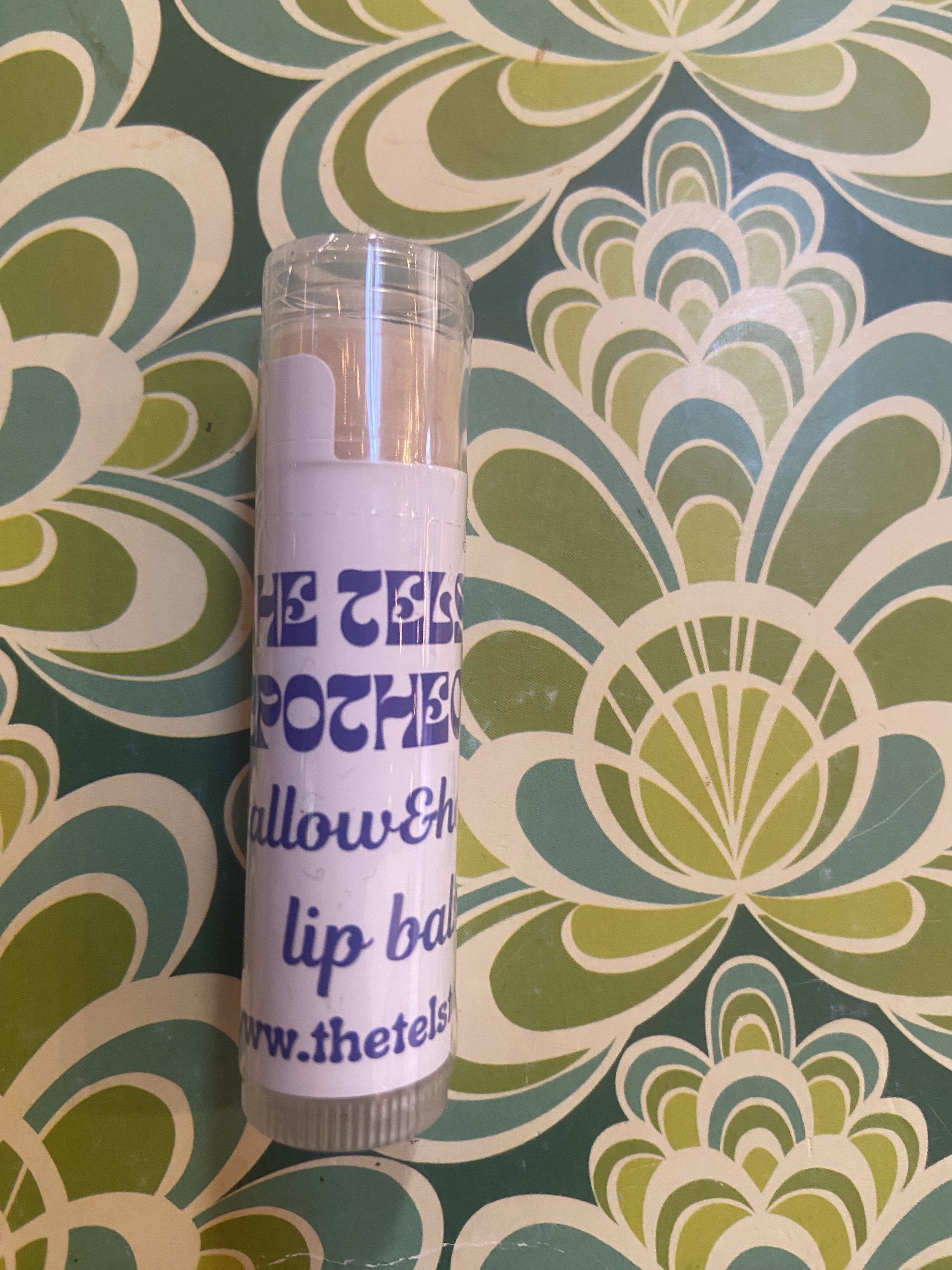 tallow and honey lip balm