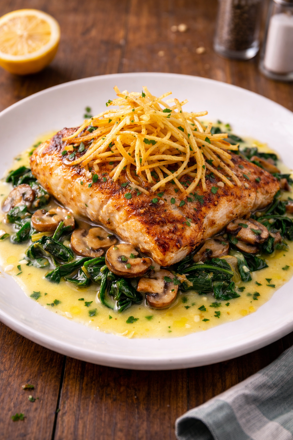 Citrus Seared Redfish