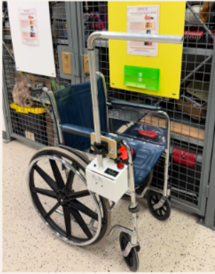 Electromechanical Wheelchair Arm