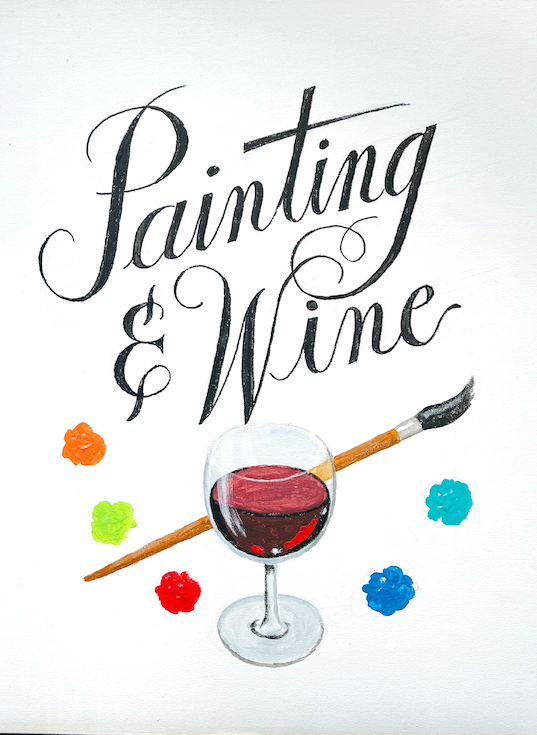 February 28th Paint & Sip Night