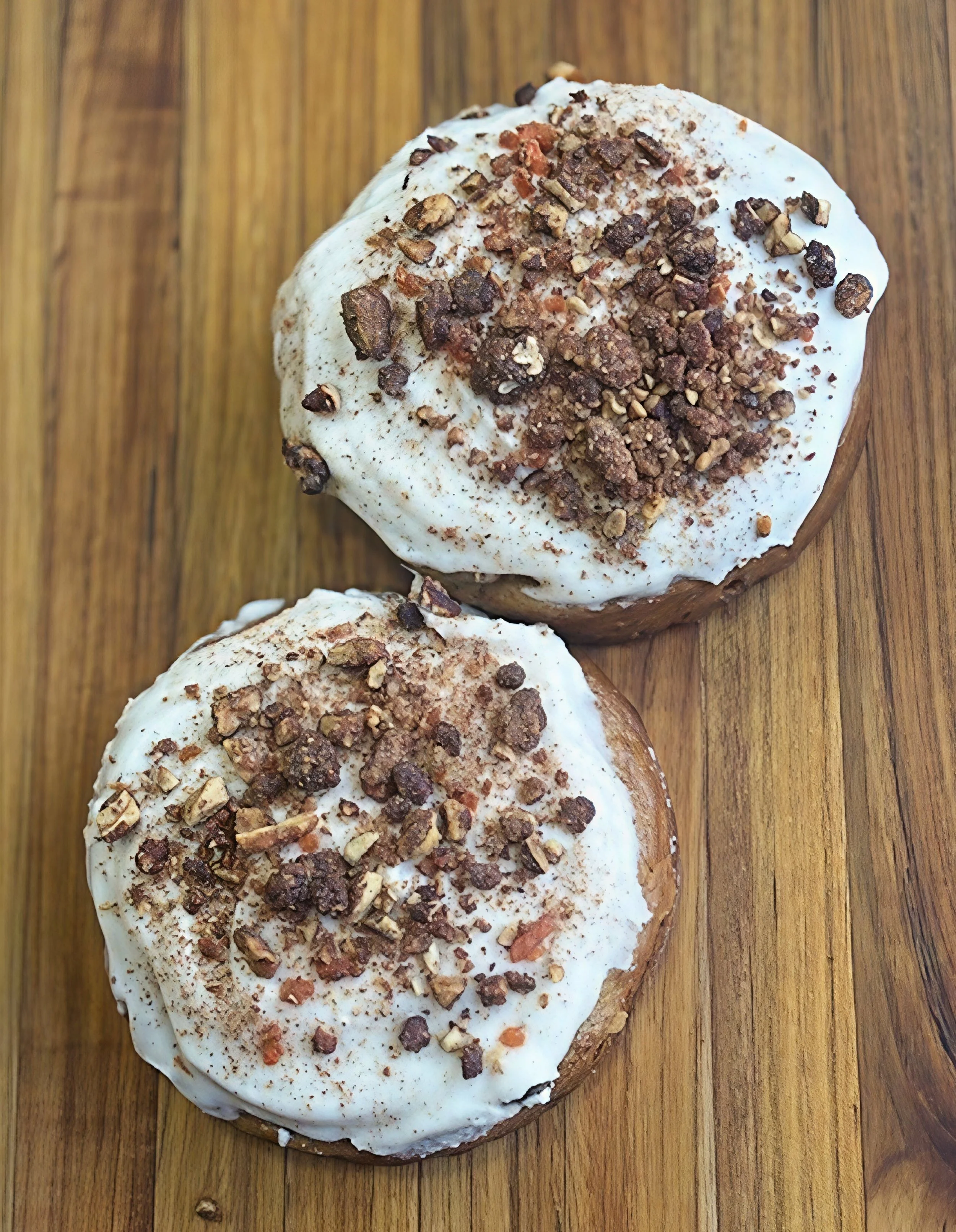 Carrot Cake Cookie w Candied Pecans Close up 2.JPG