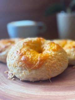 Sourdough Triple Cheese Bagel