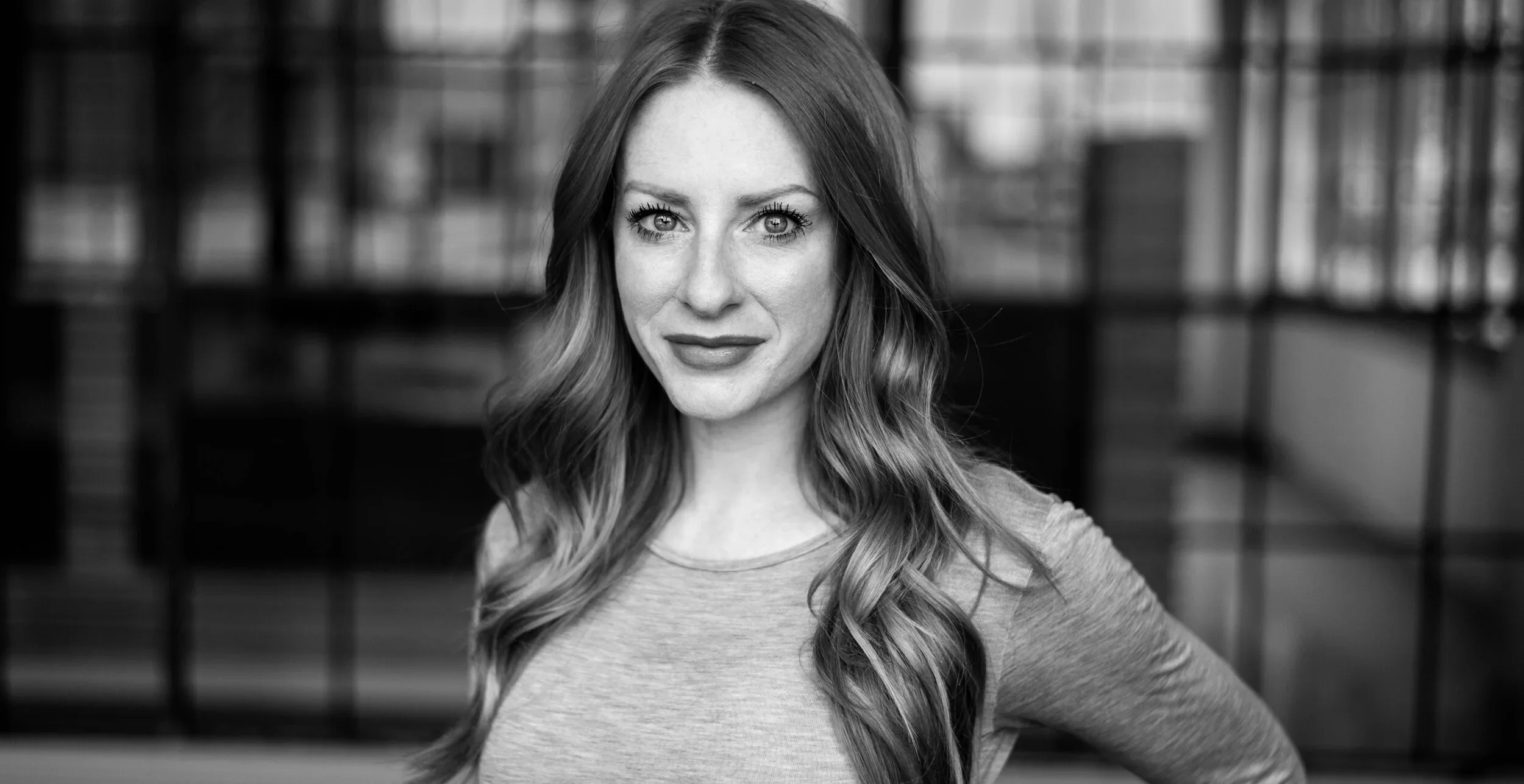 J Eagleson headshot in black and white from ADG Blatt