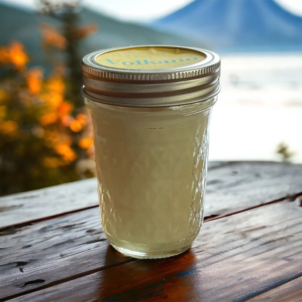 BEST SELLER: Volkano Citrus Soy Wax Whispering Wood Wick Candle + duplicate of Anthropologie blue capri