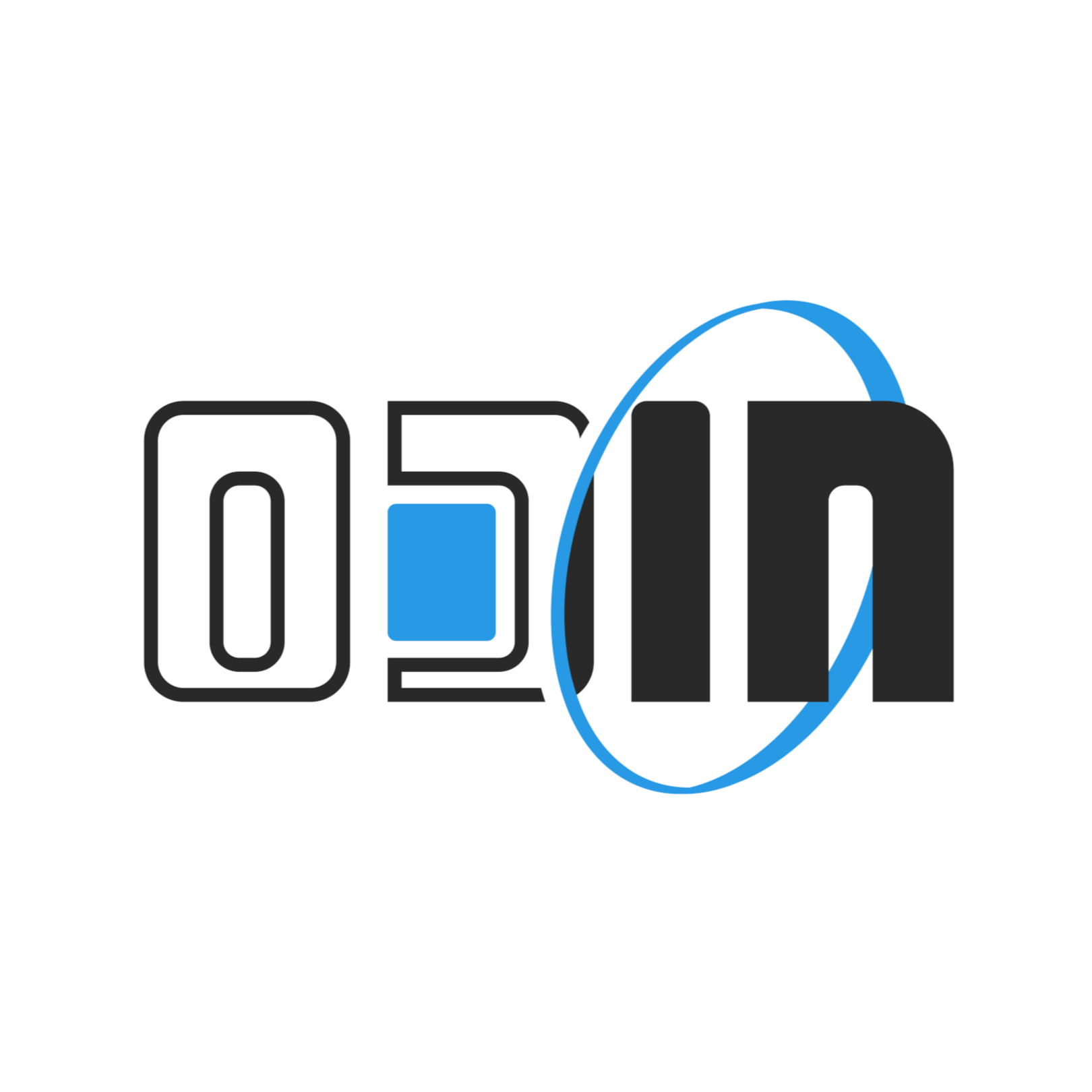 Digital clock showing the time 02:10 with a blue ring around the number 10.