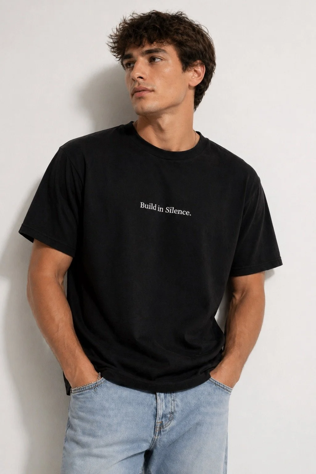 Build in Silence. (Redesigned) unisex Classic T