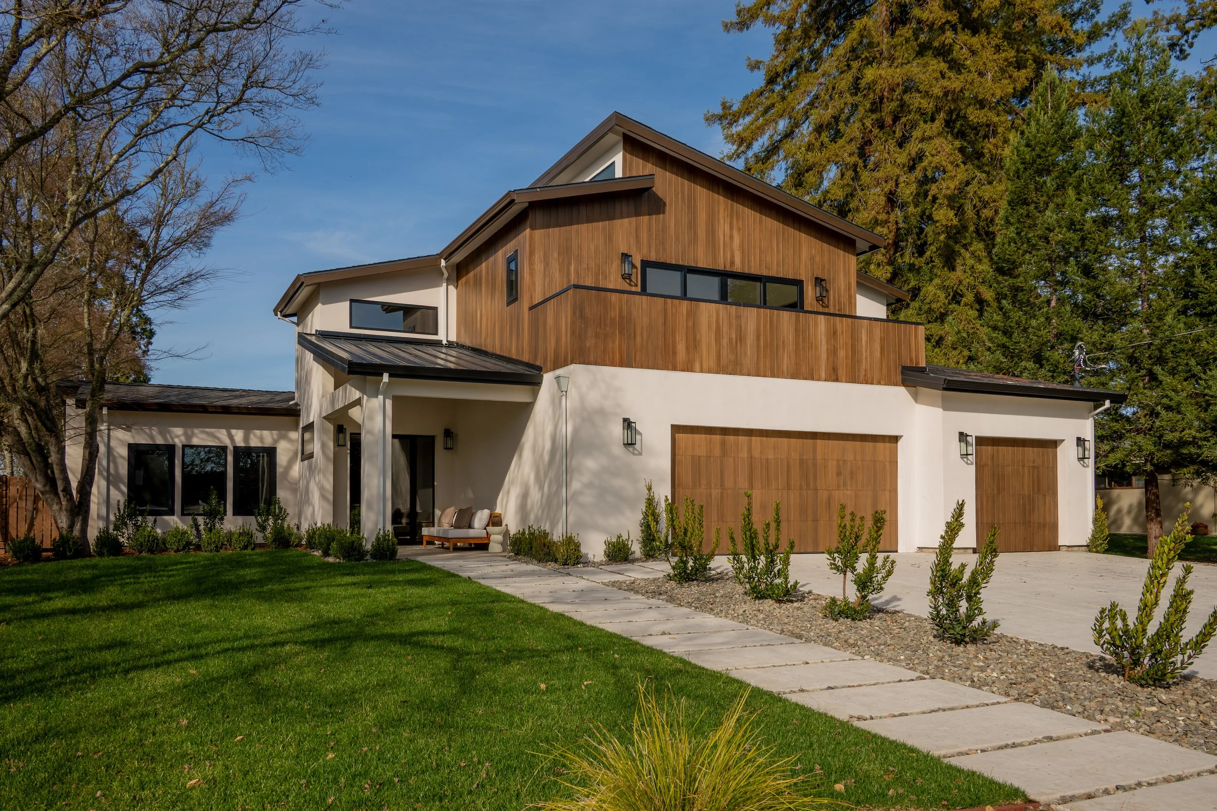 Napa, CA — Vertical Clear Cedar T&amp;G