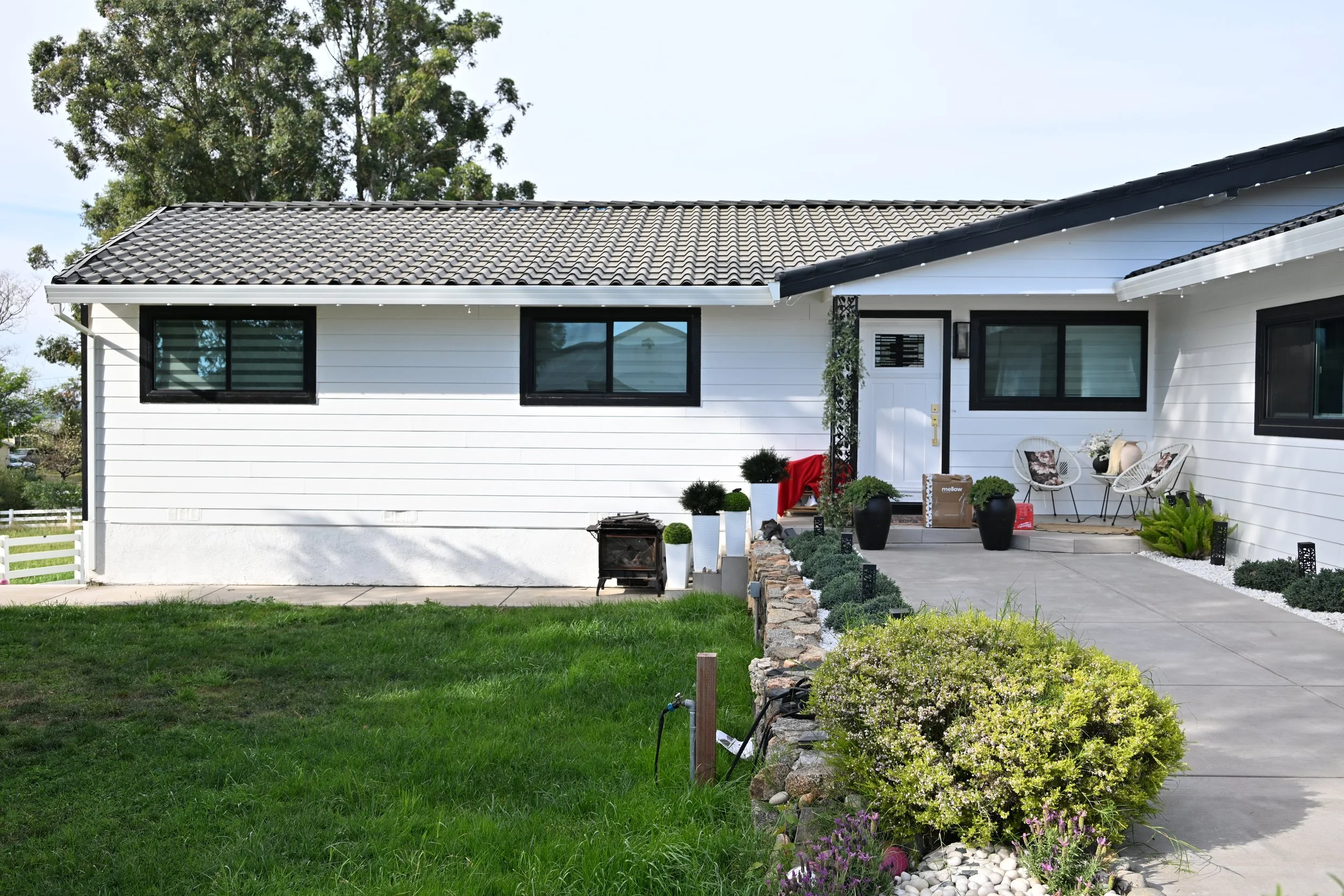 Newcastle, CA — Siding Reconstruction + Deck + Patio