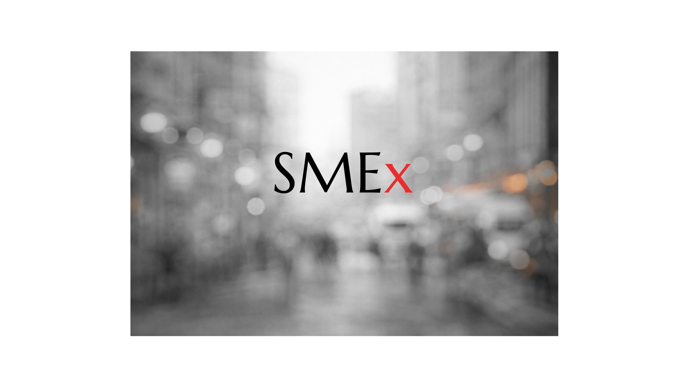 The SMEx logo for its newsletter
