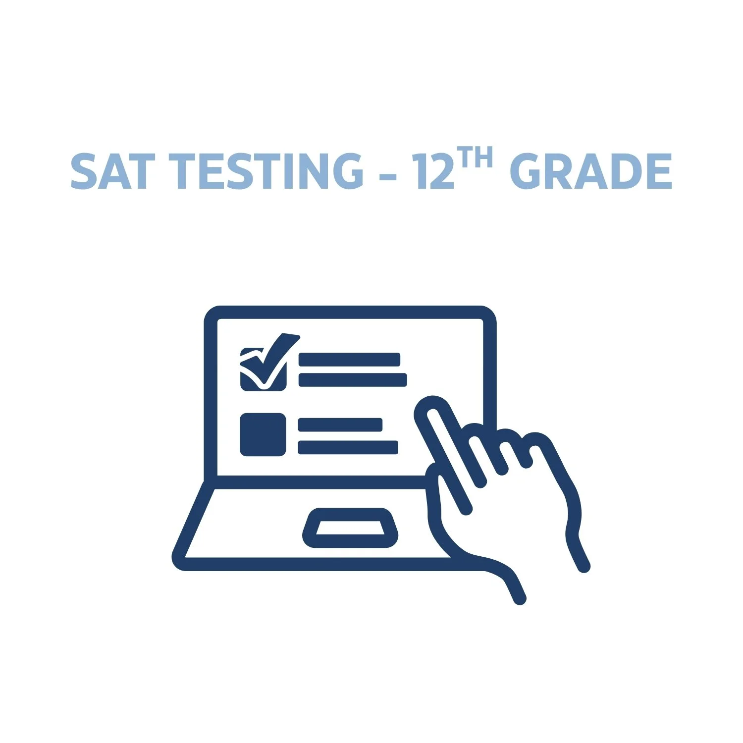 12-grade SAT testing