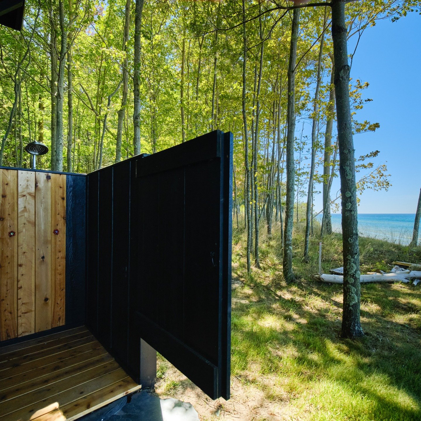 Perfect place to rinse off after the beach