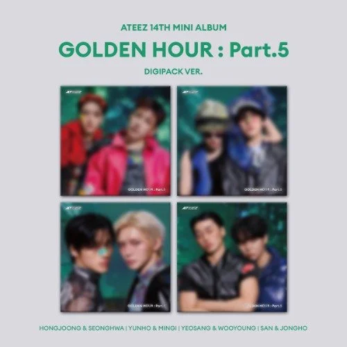 [PRE ORDER] ATEEZ 14th Mini Album [GOLDEN HOUR : Part.5] (DIGIPACK UNIT Ver.