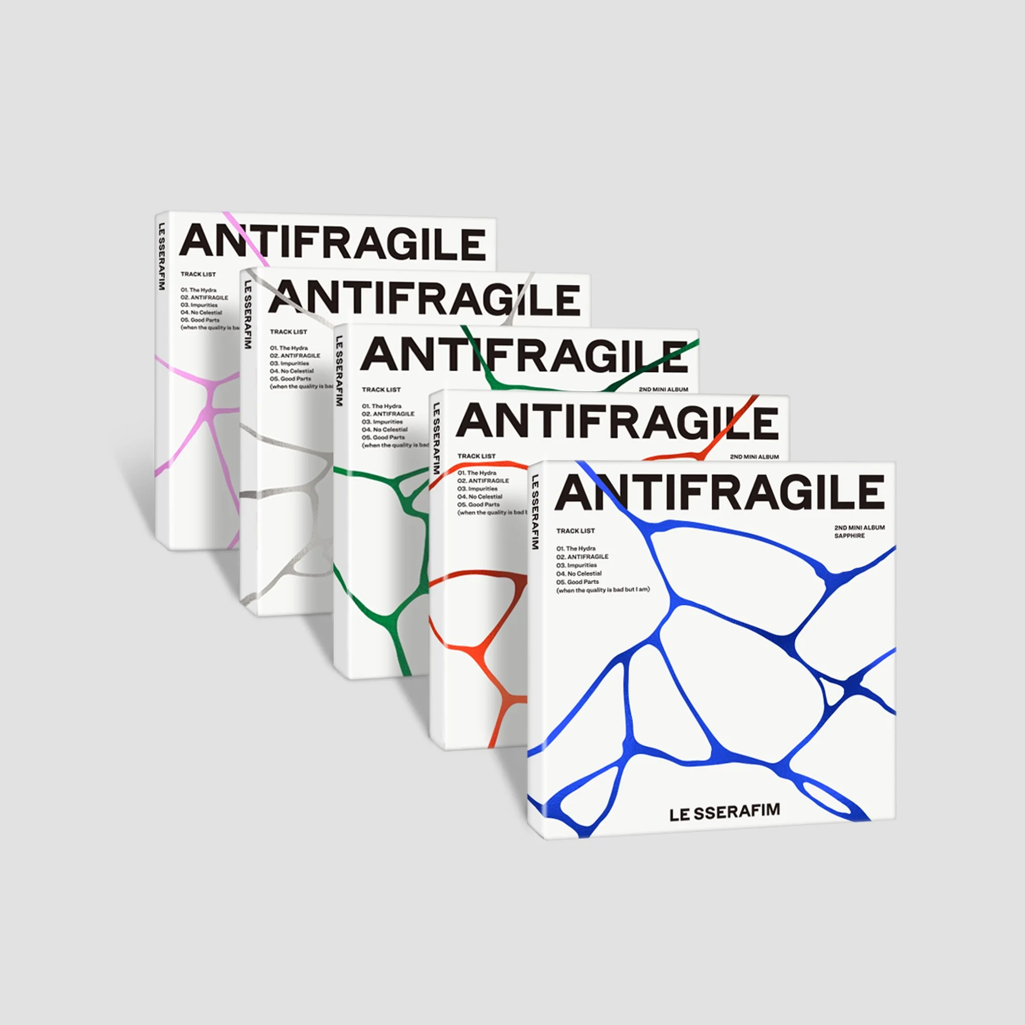 LE SSERAFIM 2nd Mini Album [ANTIFRAGILE] (COMPACT Ver.