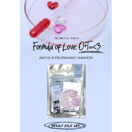 TWICE 3rd Album [Formula of Love: O+T=<3] (Result file ver.)