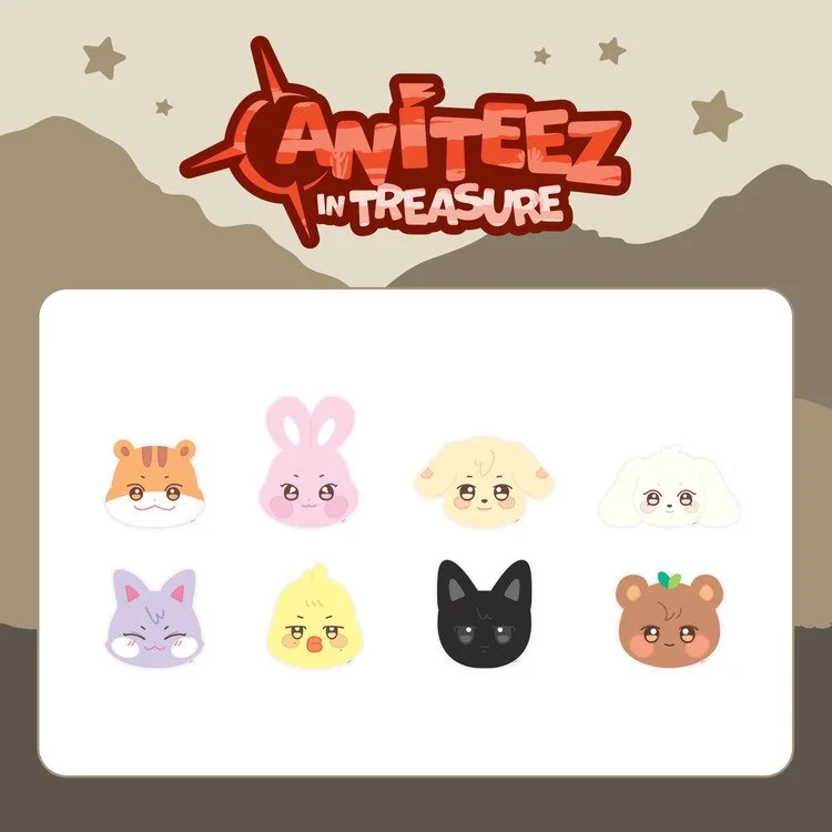 ATEEZ - [ANITEEZ IN TREASURE] MD PLUSH CUSHION