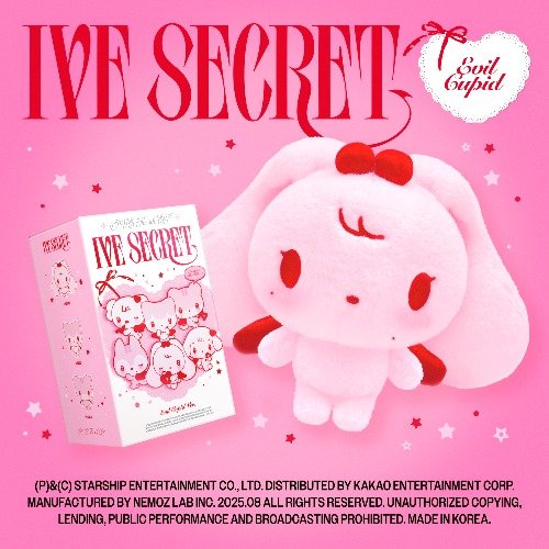 IVE 4th EP Album [IVE SECRET] EVIL CUPID ver. (PLATFORM Ver.) (Random) (Limited)