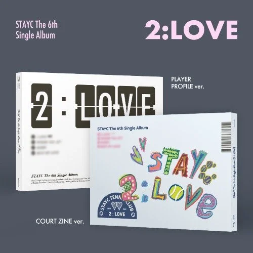 [ PRE ORDER] STAYC 6th Single [2:LOVE] (COURT ZINE ver. / PLAYER PROFILE ver.)