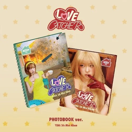 YENA 5th Mini Album [LOVE CATCHER] (PHOTOBOOK Ver.) (CUPID Ver. / CATCH Ver.)
