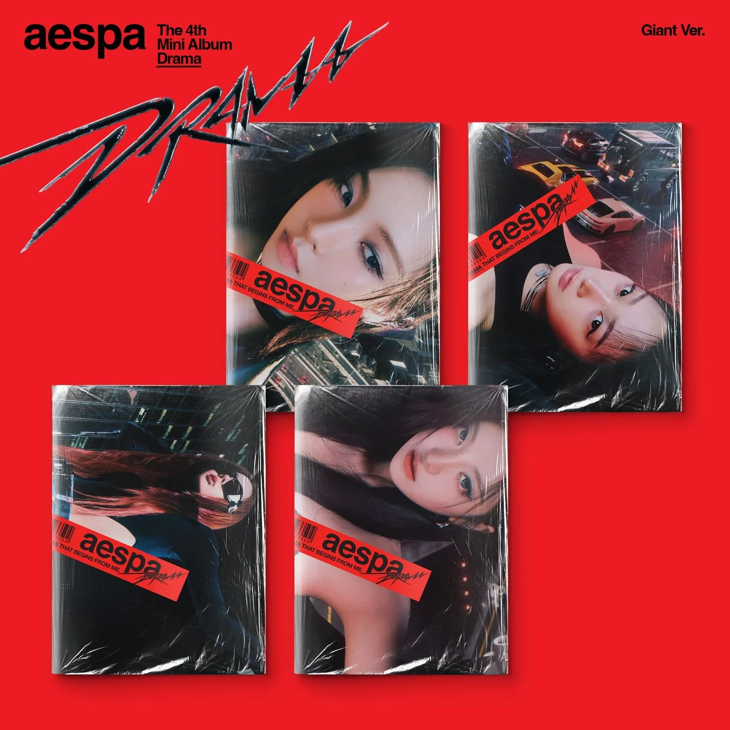 aespa 4th Mini Album [Drama] (Giant Ver.) (Random Ver.)