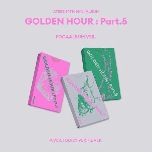 [PRE ORDER] ATEEZ 14th Mini Album [GOLDEN HOUR : Part.5] (POCAALBUM)