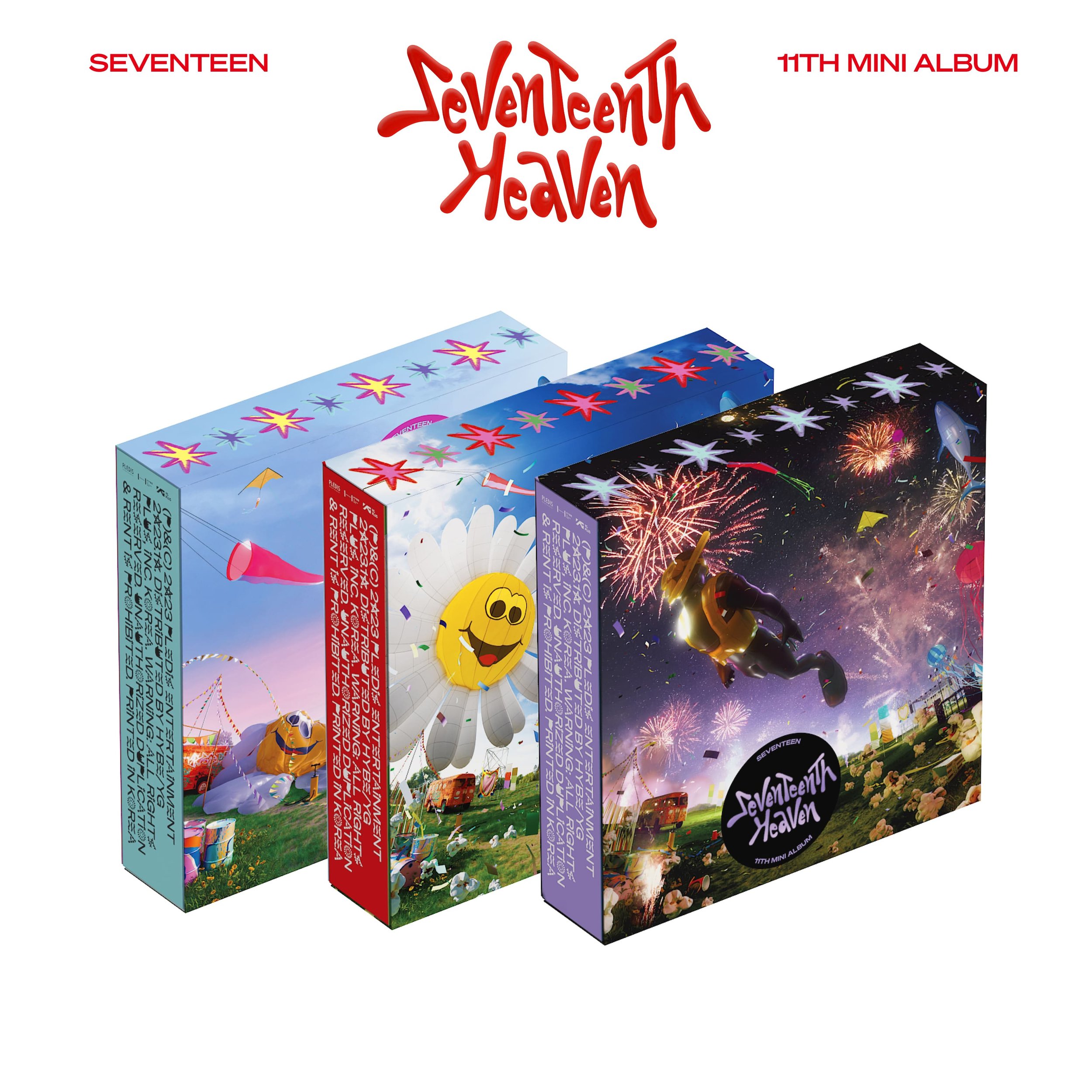 SEVENTEEN 11th Mini Album [SEVENTEENTH HEAVEN] (Random ver.)