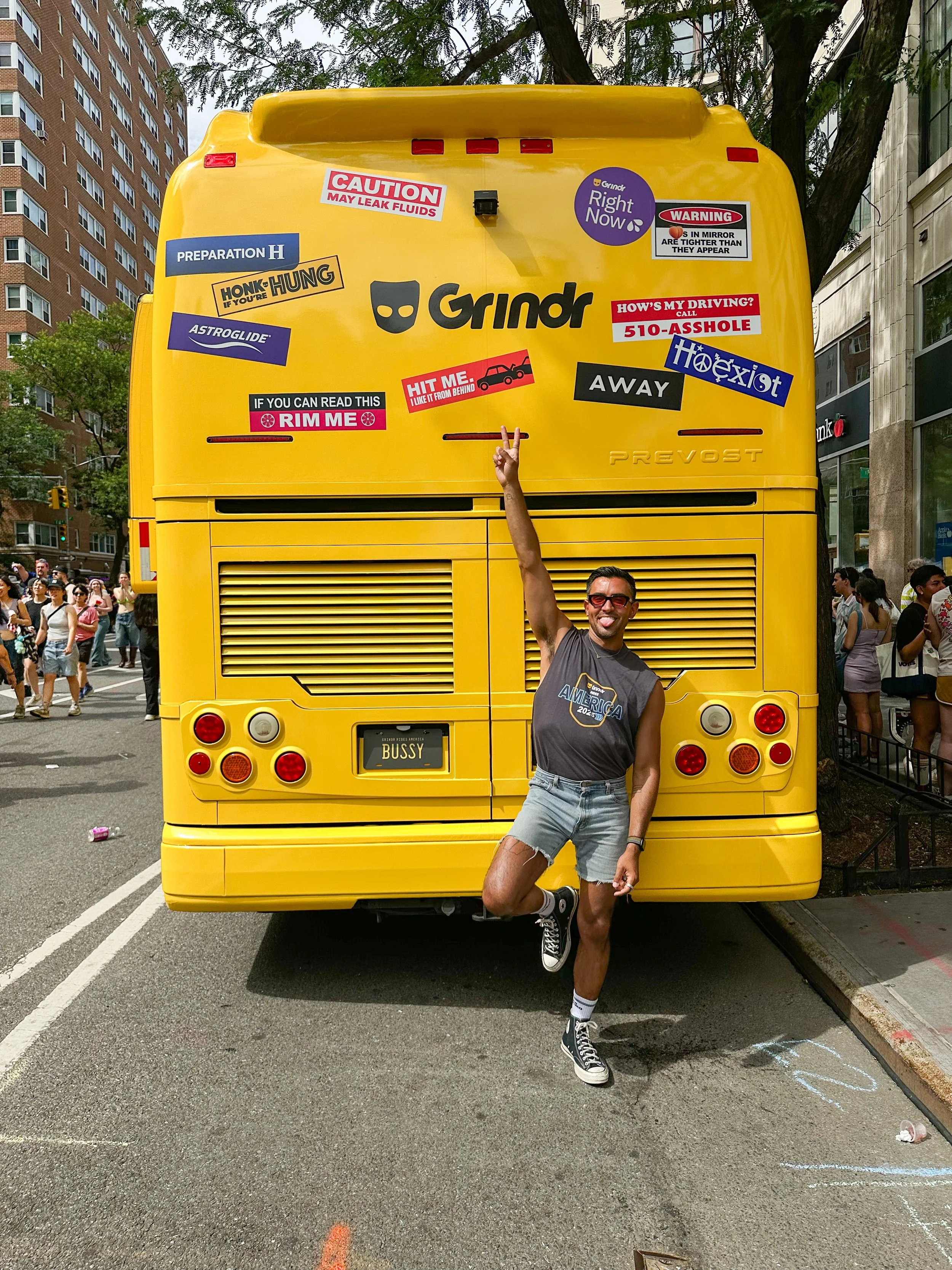 Grindr — Pride Bus Tour 2025