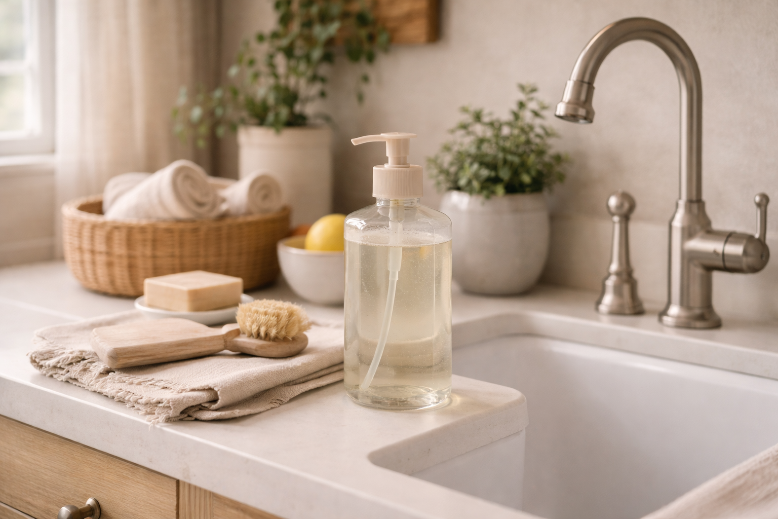 Clean Dishes, Calm Home: Choosing a Safer Dish Soap for Babies &amp; Pets