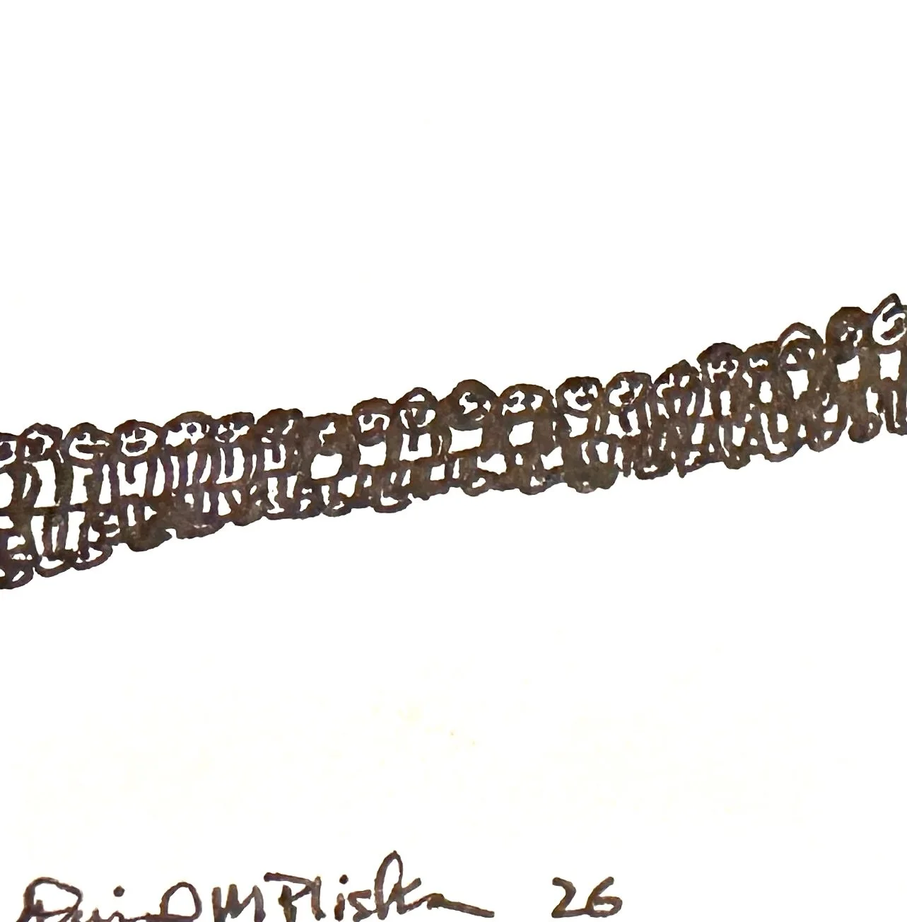 More Little People in a line.