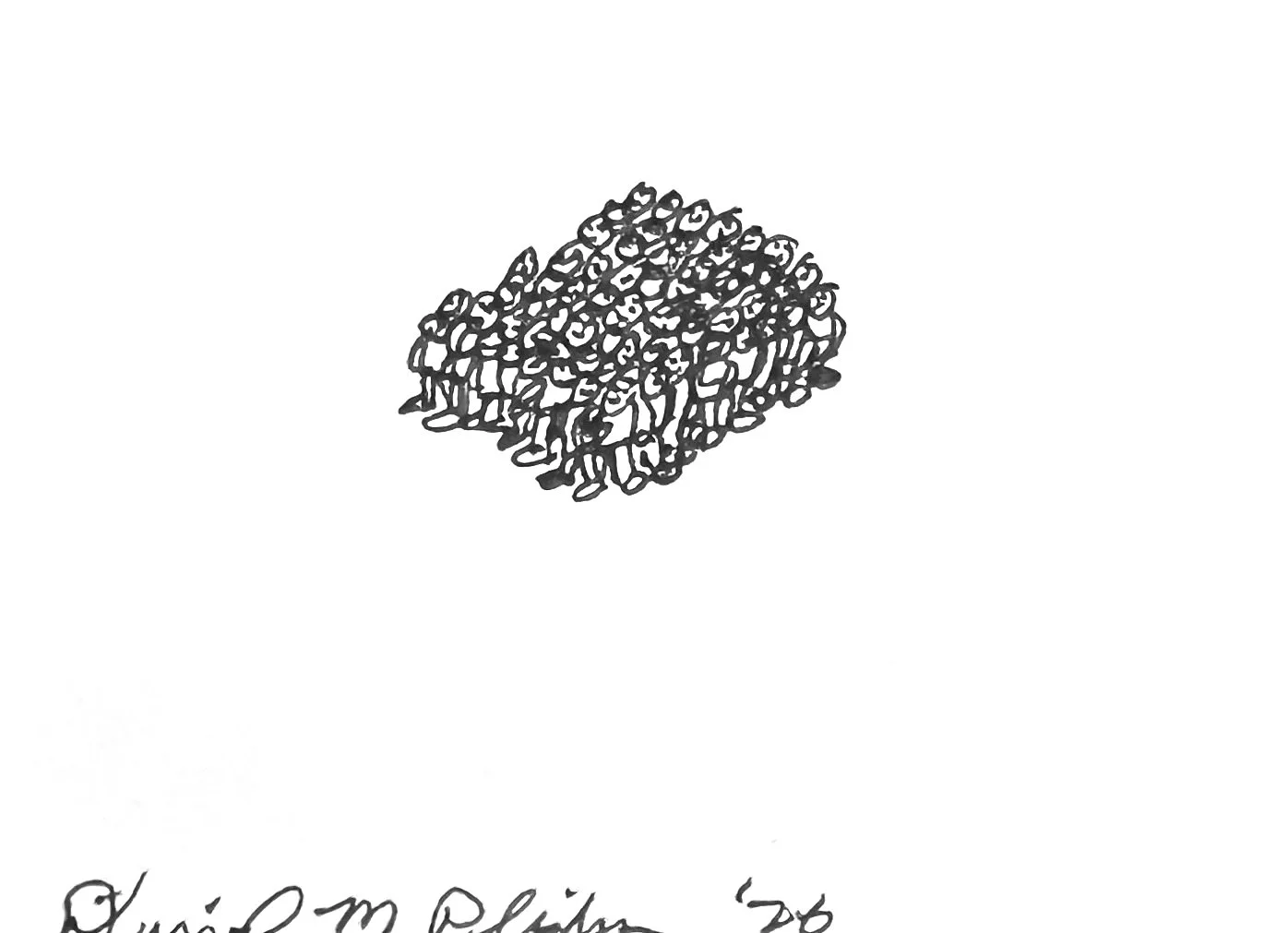 Little People in a clump.