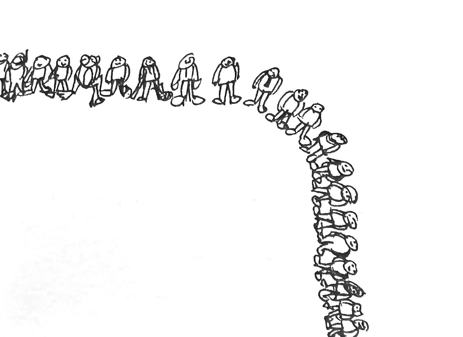 Little People in a Curve