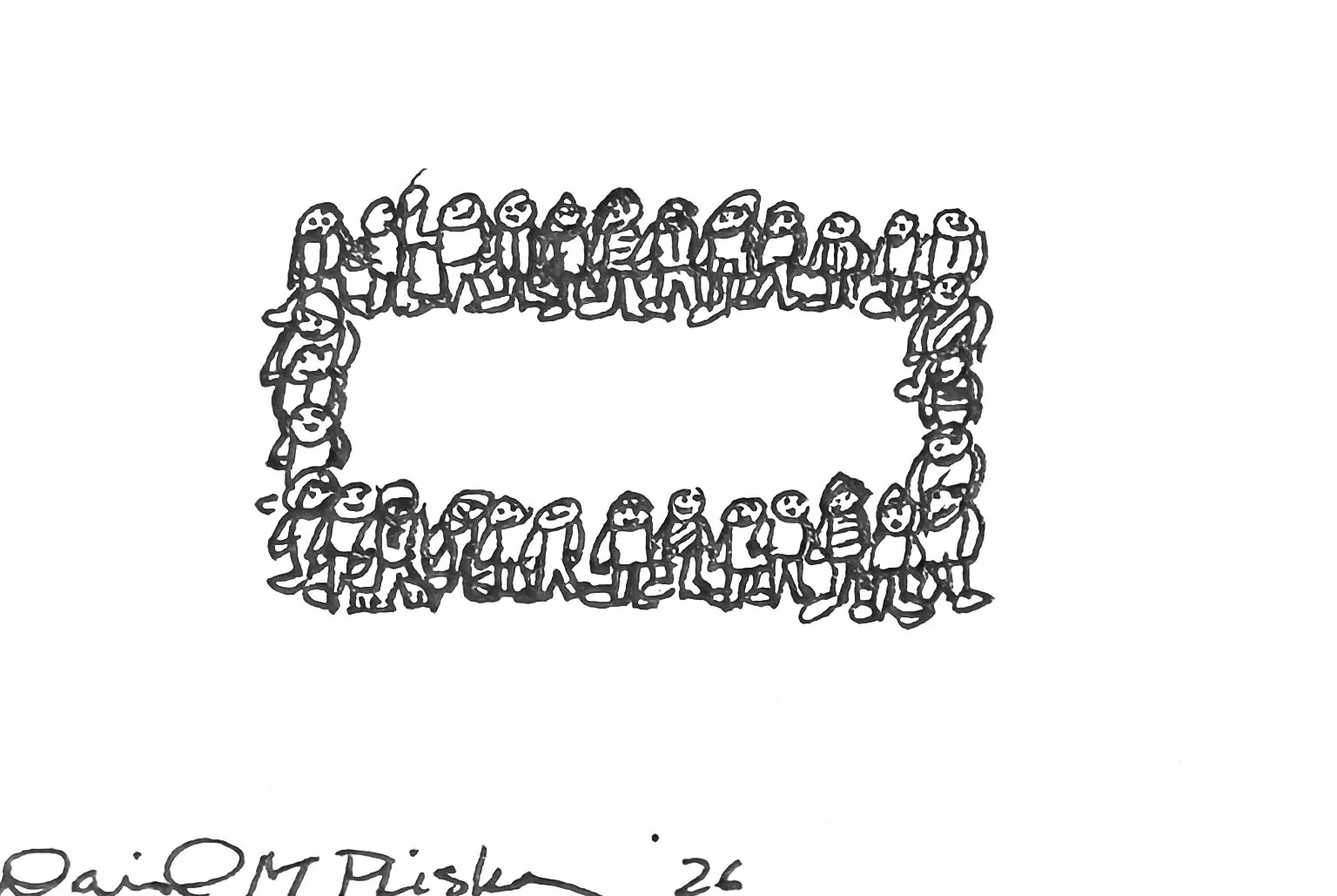 Little People in a Rectangle