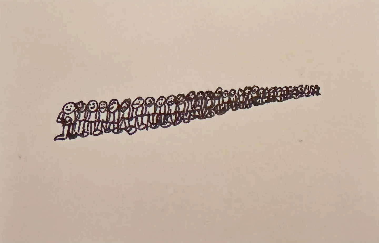 A Little People drawing. https://www.madzander.com/little-people