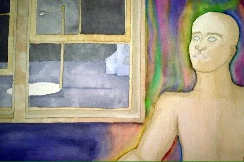 Watercolor on watercolor paper. www.madzander.com