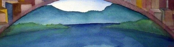 Buildings surrounding a lake