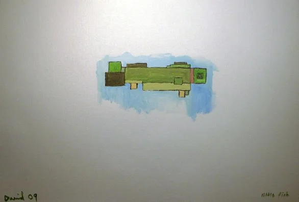 A little cubist fish