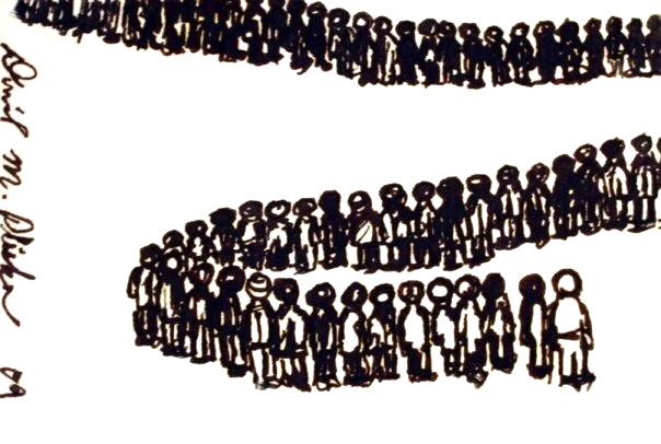 Little People in a Row