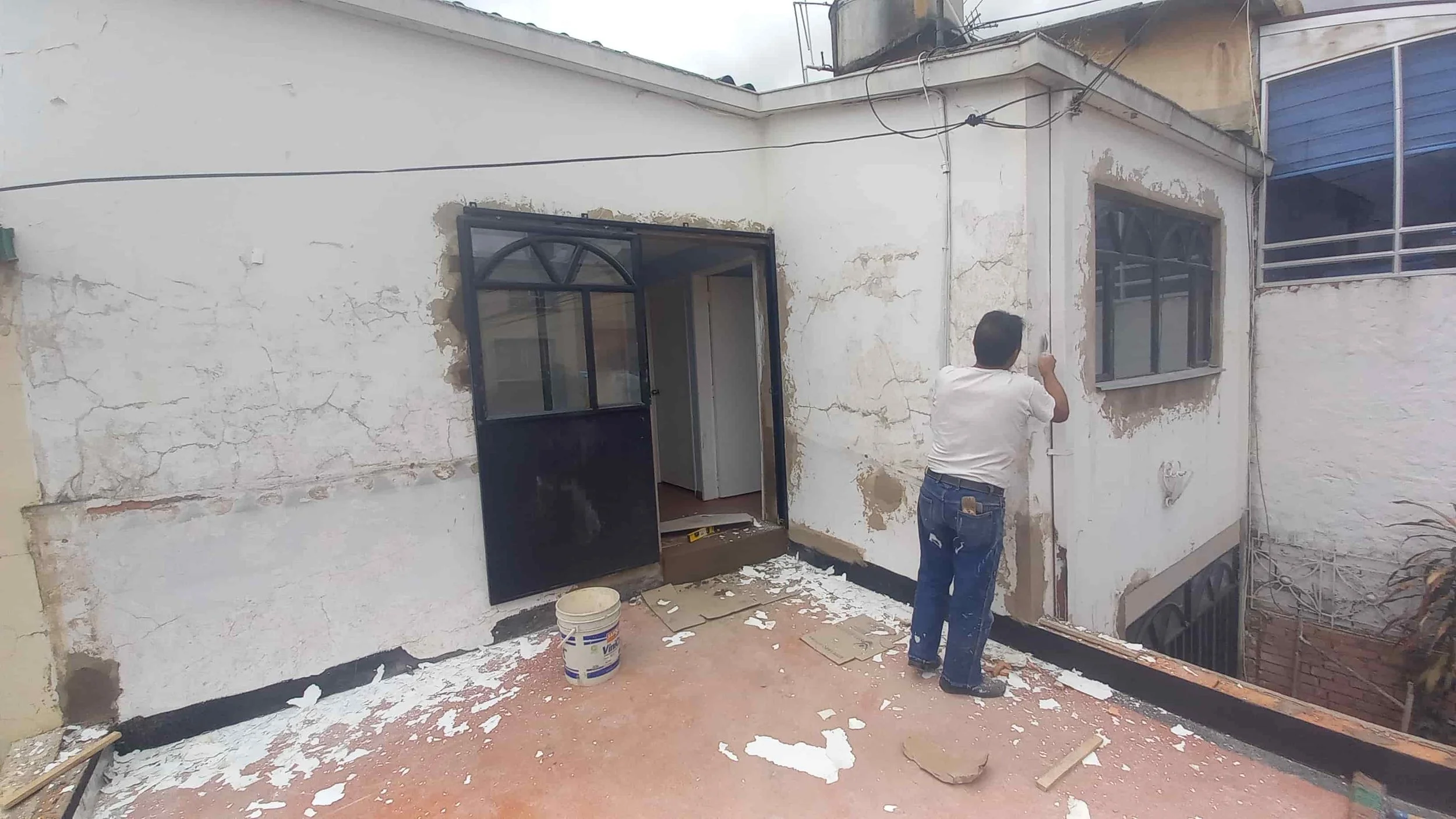 Mantenimiento y renovación de fachadas para casas y viviendas en Tunja