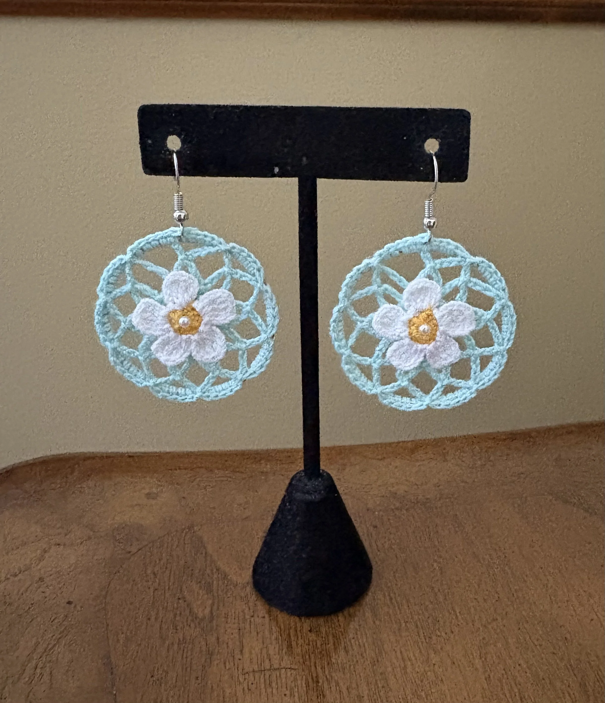 Mandala Hoops with Flower