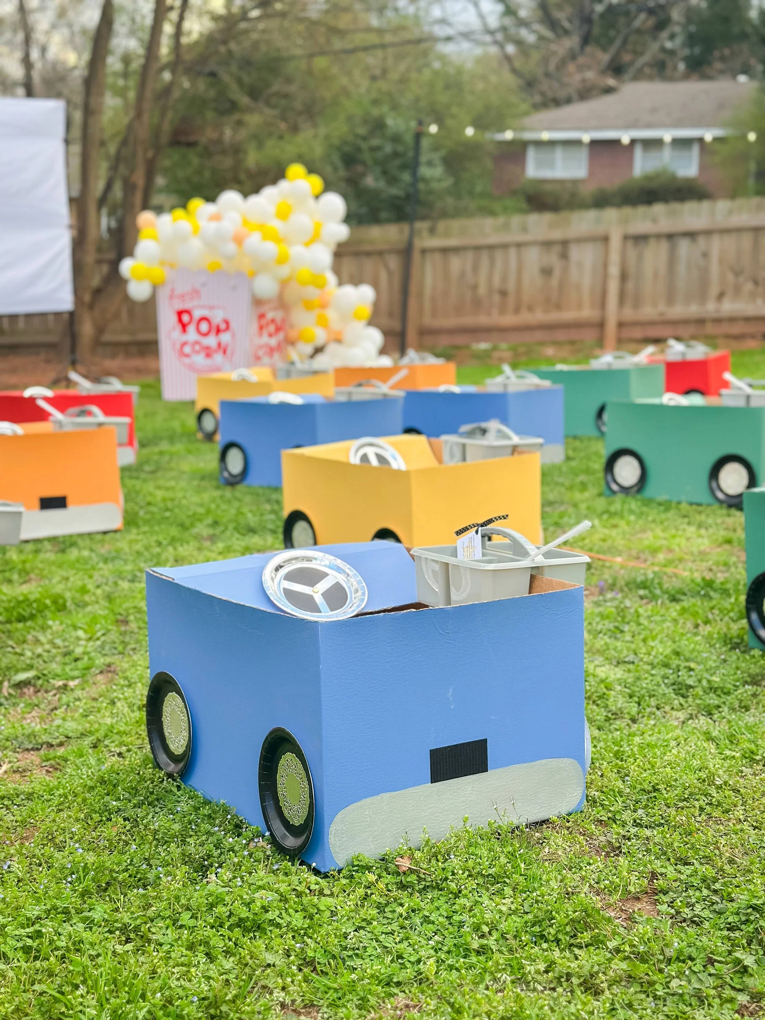 Coming Soon. Pre-Planned Party: Movie Under The Stars