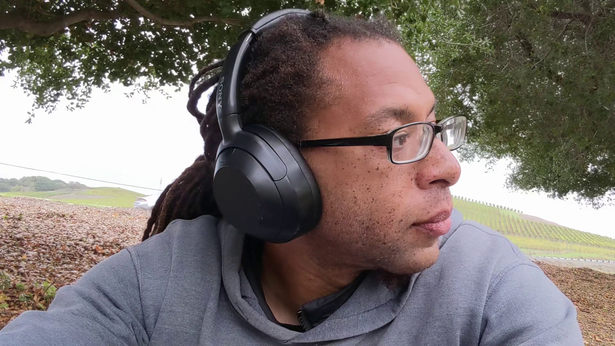 image wearing sony ult wear outside