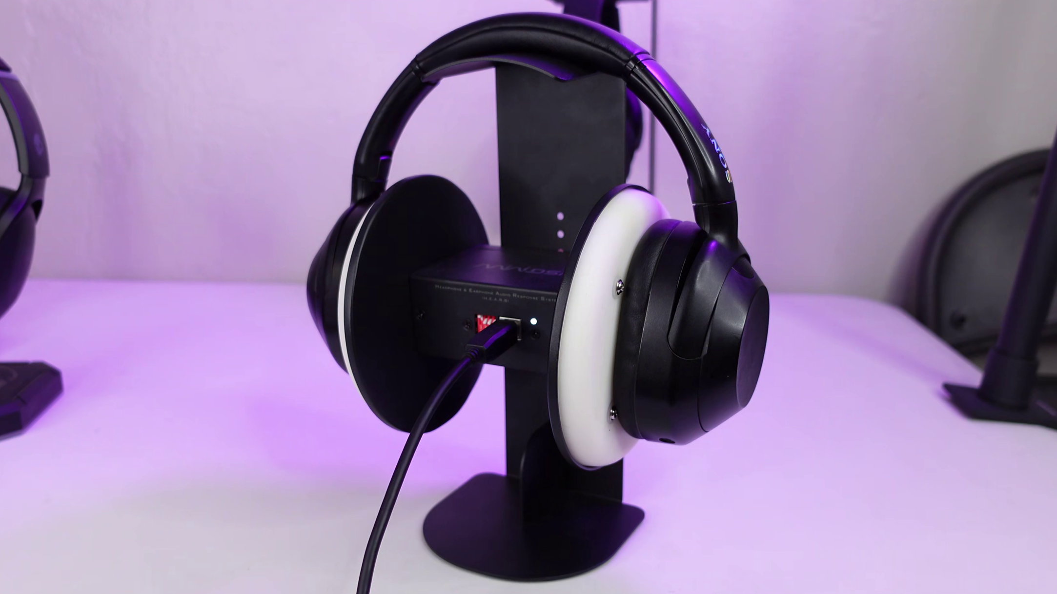 image of the sony ult wear on a minidsp ears