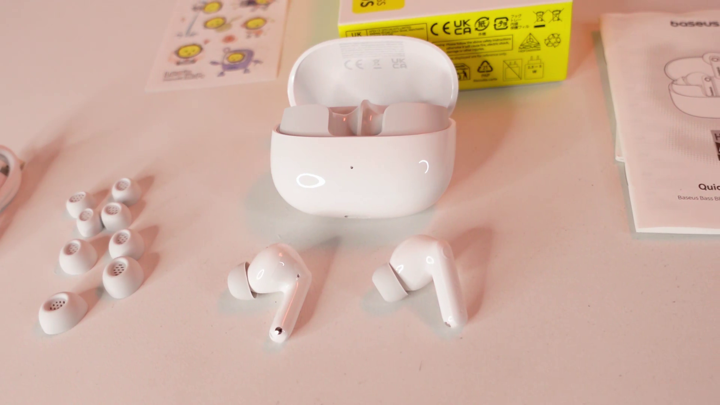 image of bp1 next to case close up