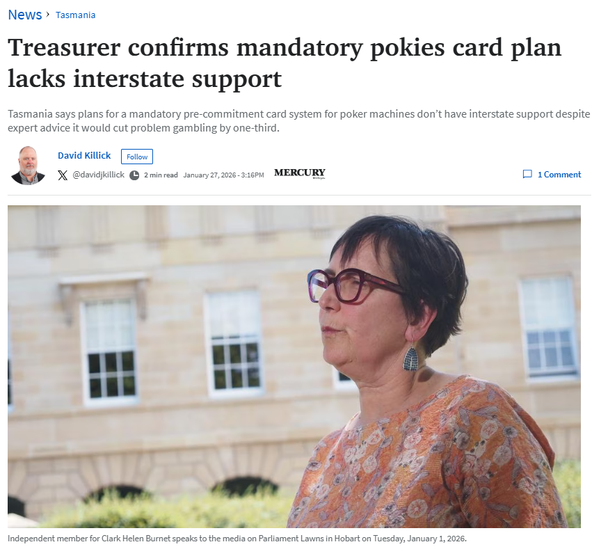 TIME TO TREAT POKIES AS A HEALTH ISSUE&nbsp;