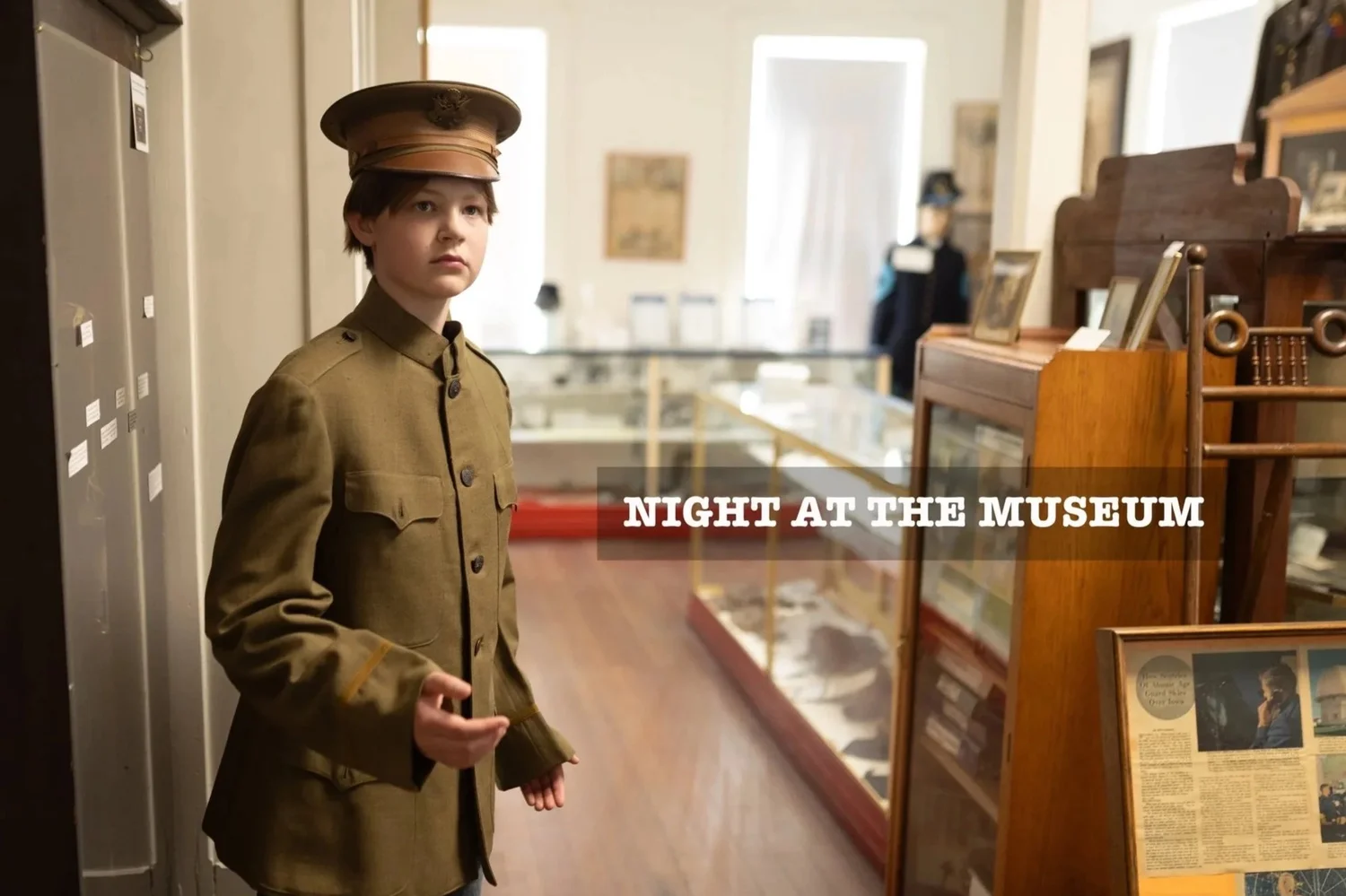 Night at the Museum exhibit at Bremer County Historical Society